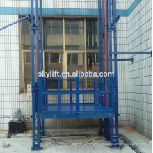 Electric Vertical chain guides hydraulic Cargo Lift